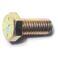 Midwest Fastener Grade 8, 3/8"-16 Hex Head Cap Screw, Zinc Yellow Steel, 7/8 in L, 50 PK 51609